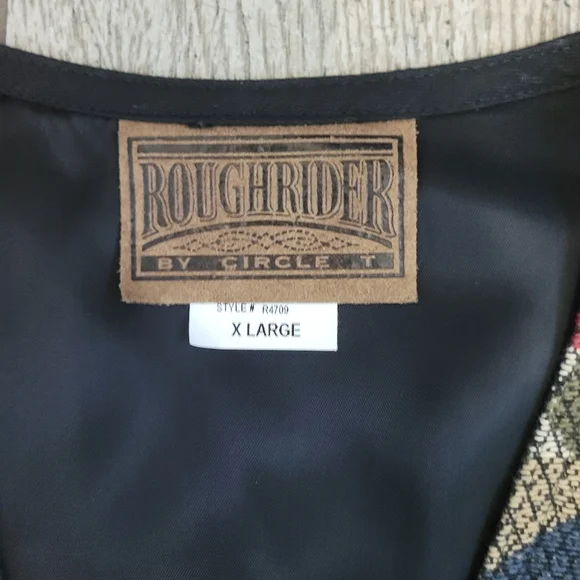 Womans Vintage Western Vest - Picture 6 of 9